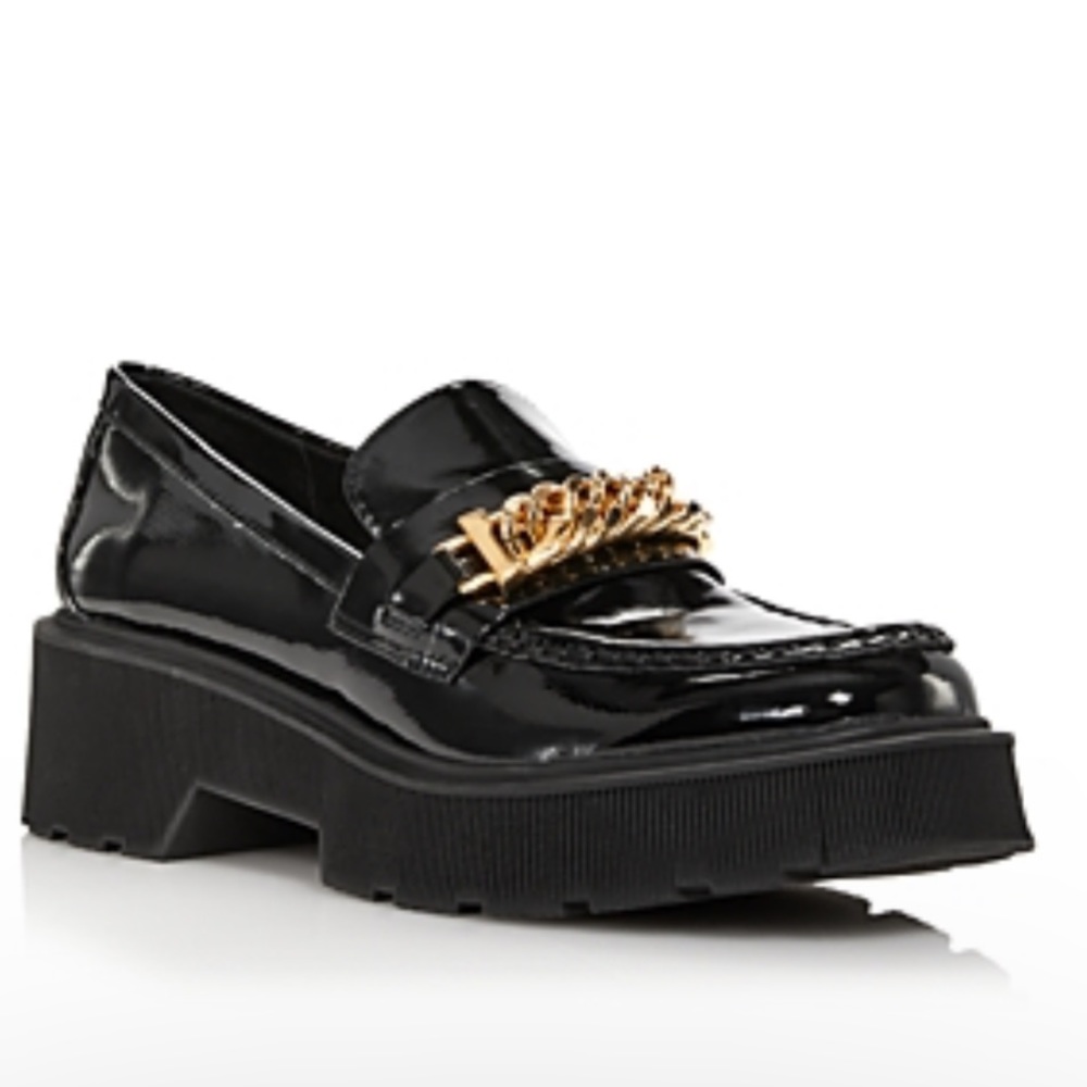 Aqua X MAEVE REILLY WOMEN'S BLAKE CHAIN LOAFERS